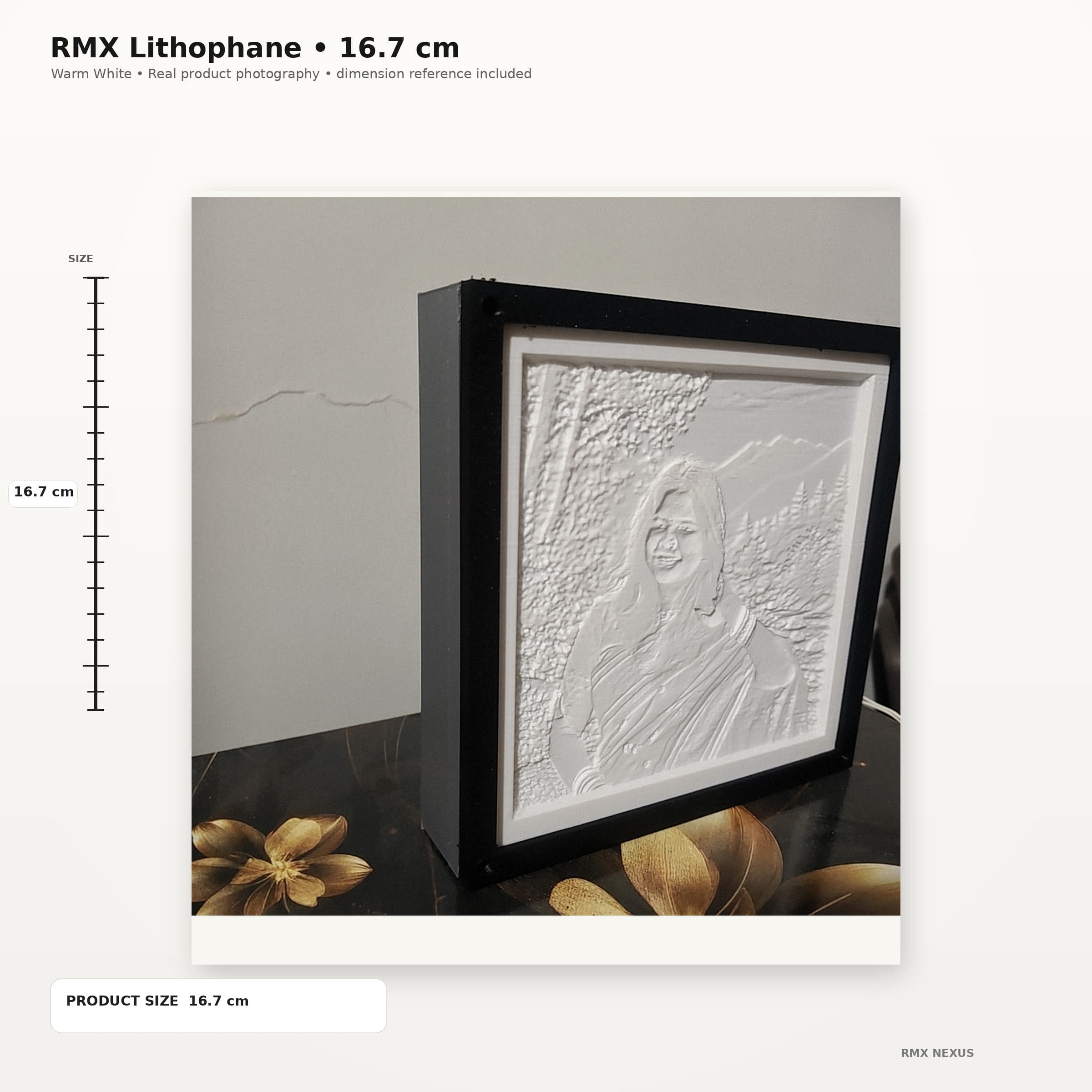 Lithophane lamp lifestyle